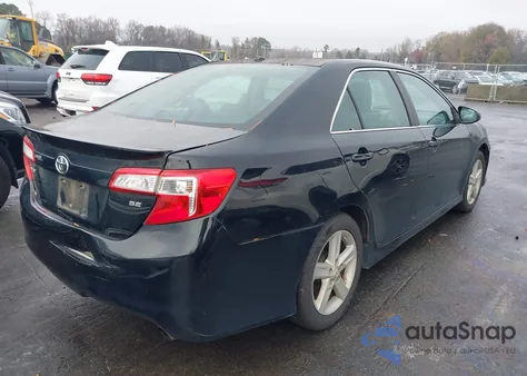 2012 Toyota Camry Se z USA, uszkodzony, nr VIN 4T1BF1FK7CU131263